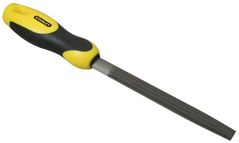 Halfronde vijl Bastaard 200mm stanley