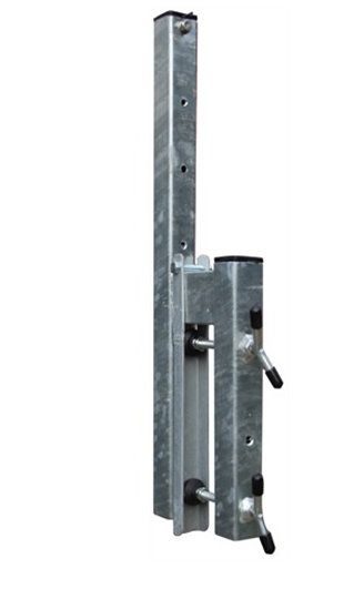 Achterklepbeugel t.b.v. raamwerk - kompleet (p.v. actieframe)per stuk