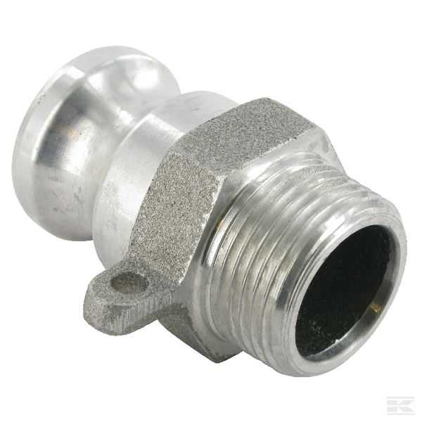 Vacuum koppeling man 1'' buitendraad