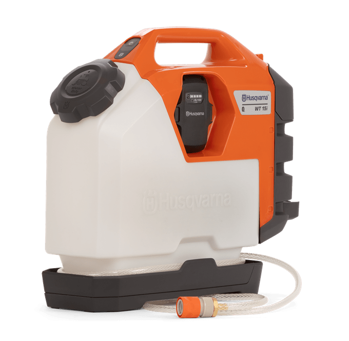 Husqvarna Watertank WT-15i (15 liter) incl. Bli 100 + QC80 lader