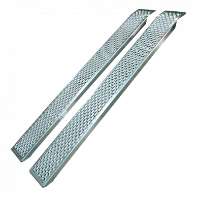 Aluminium oprijplaten 240 x 30 (2800 kg / stel)