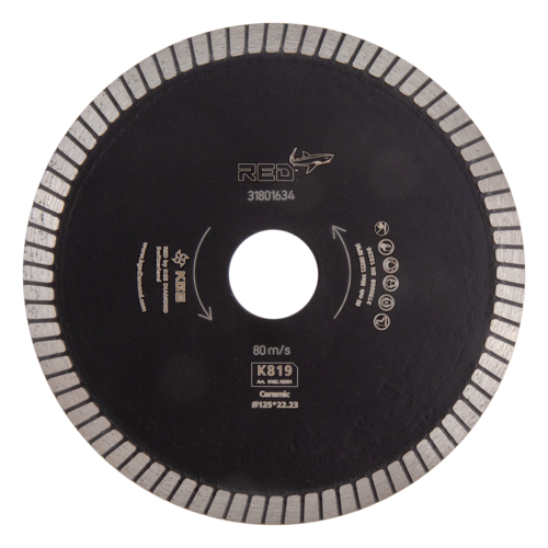 RED K819 Diamantzaag met zeskant aansluiting
