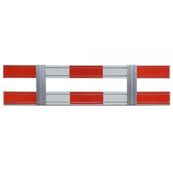 Aluminium Schrikhek 2.50 Meter 100% gerecycled