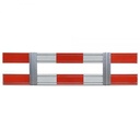 Aluminium Schrikhek 2.50 Meter 100% gerecycled