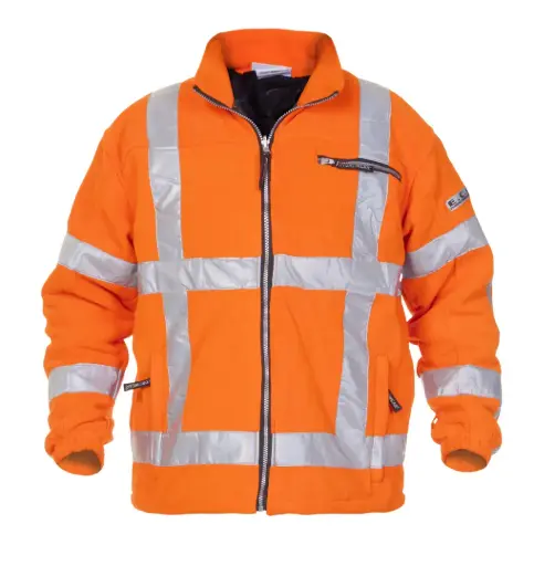 Hydrowear fleece Turijn RWS fluor oranje
