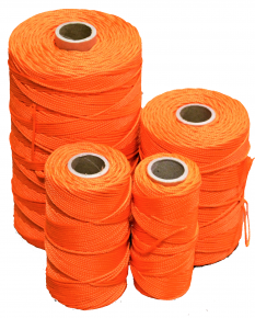 [152200] Uitzettouw oranje rol 200 meter