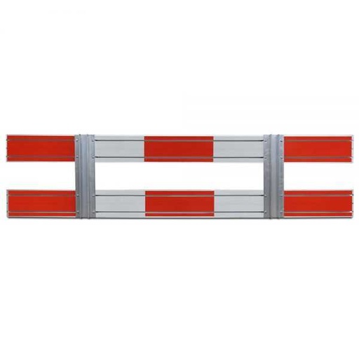 Aluminium Schrikhek 2.50 Meter 100% gerecycled