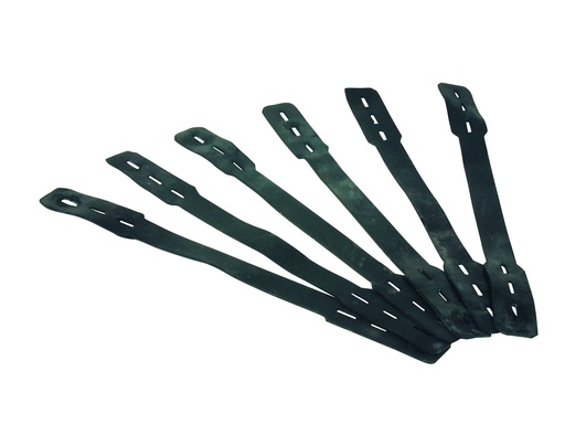 [209825] Riem knielap 6 stuks rubber 320mm