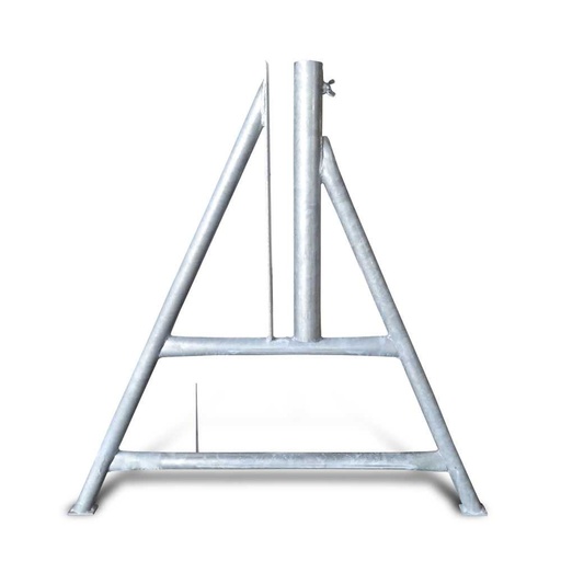 [3040.0001] Verzinkte A-Standaard voor schrikhek met ronde buis