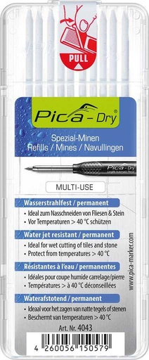 [4043] PICA 4030 DRY NAVULLING WIT WATERVAST