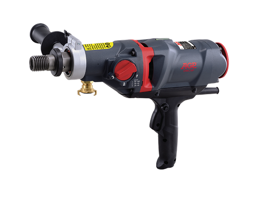 [781.2010] AGP Boormotor DMC6P (droog/nat) 2.000W / 1.1/4'' UNC (M) + 1/2'' BSP (F)