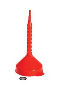 [864860] Trechter met flexibele tuit en zeef, 160mm