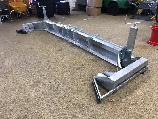 Afreibalk set 300CM bestaande uit: Wielset | 2x 75 cm | 2x 50 cm | 2x 25cm