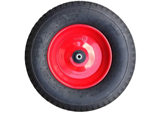 [ATD80043] Wiel staal rood 4ply