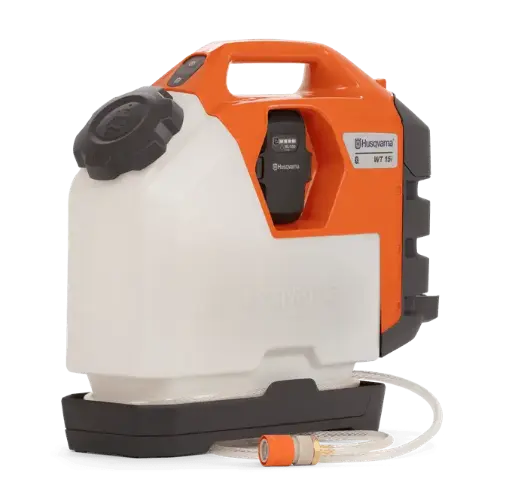 [HUS599582409] Husqvarna Watertank WT15i met accu en lader