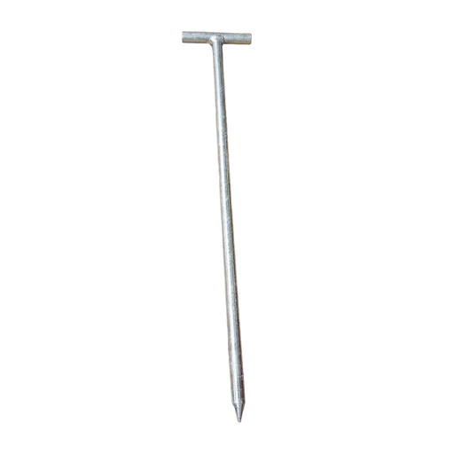 [INT.0220.80] T Draadpen 80 cm verzinkt Ø18mm
