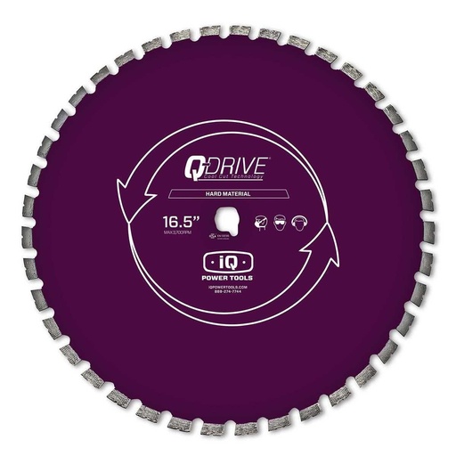 [IQMASQX4203QDHM3] IQ Power Tools Diamantzaagblad 420mm Q-Drive Hard 3 Silent (iQMS362)