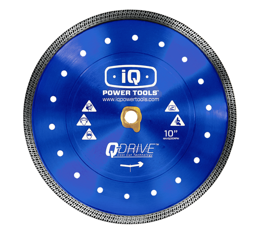 [IQTLD254154PQDMB1] IQ Power Tools Diamantzaagblad 254mm Q-Drive zacht (iQTS244)