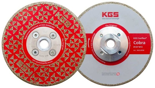 [KGS17692] RED K 747 Galvanische zaag 125mm M14