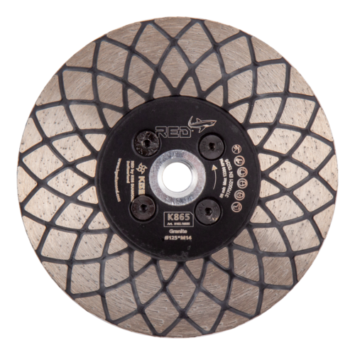 [KGS19378] RED™ K865 Vlakschijf Ø125xM14