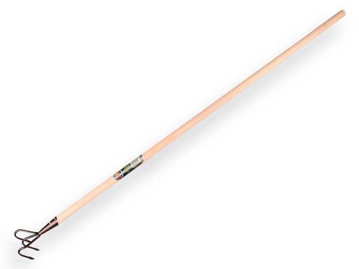 [KMS1314136] Krabber ATLAS Profi 3 tands, met lanspunten en TAUARI steel 150 x 2,8 cm