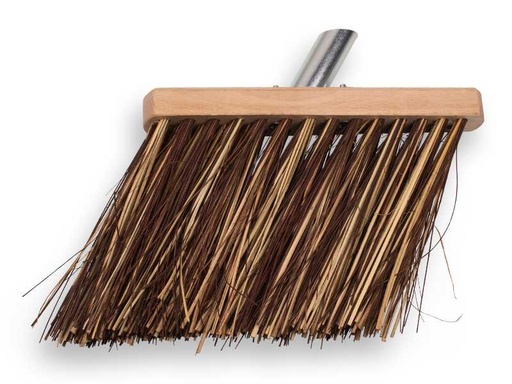 [KMS1492400] Gootbezem SOLIDE stalks/bahia, met stokhouder
