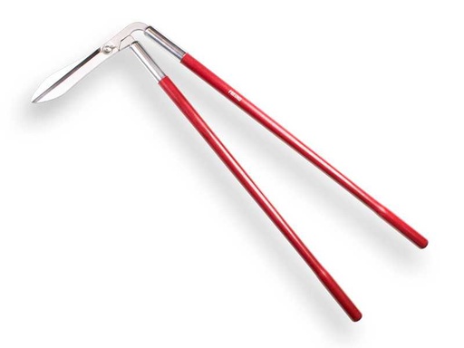 [KMS1506305] Graskantschaar Freund 1 gesmeed, verticaal snijdend met houten grepen