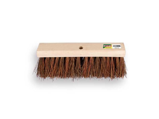 [KMS1550250] Stadsbezem SOLIDE geoliede bassine 36 cm, vlakke kap