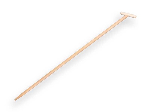 [KMS547900] Schoffelsteel TAUARI 160 x 3,2 cm, met conische punt 60 x 20 mm en doorgestoken hilt