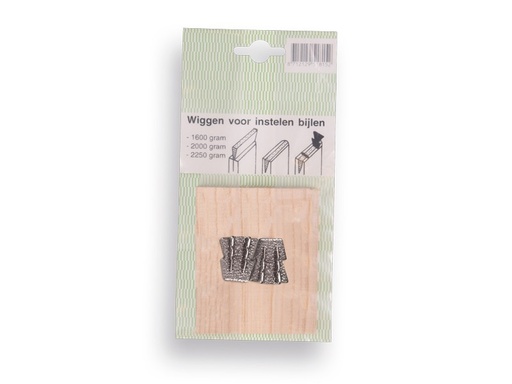 [KMS651815] Blisterkaart bijlspie set groot