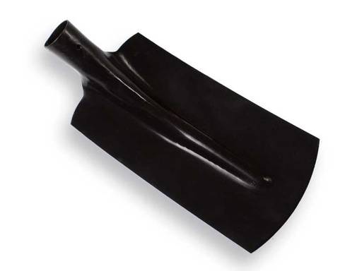 [KMS780516] Kabelschop ATLAS 16 cm 1/2 zwart, onderkant recht, extra gehard