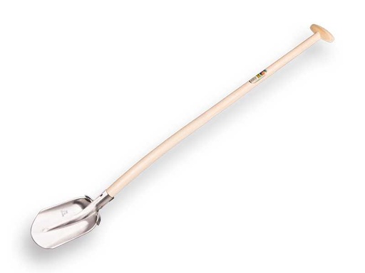 [KMS780860] Steekbats Atlas Diamant 1/4 000, gehard, gepolijst met platte gebogen opstap met ATLAS schopsteel 110 cm