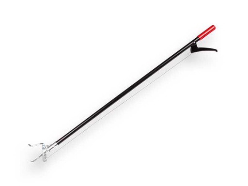 [KMS928205] Zwerfvuilgrijper KNAUTHE 87 cm, platte metalen bek en hendelgreep