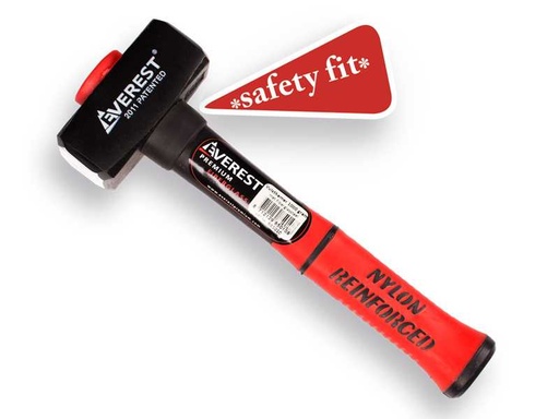 [KMS985010] Vuisthamer EVEREST 1000 gram met fiberglassteel