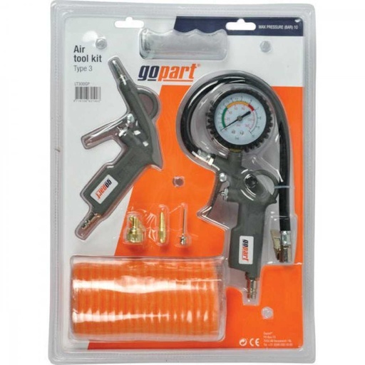 [LT300GP] Luchtgereedschapset type 3 compressor