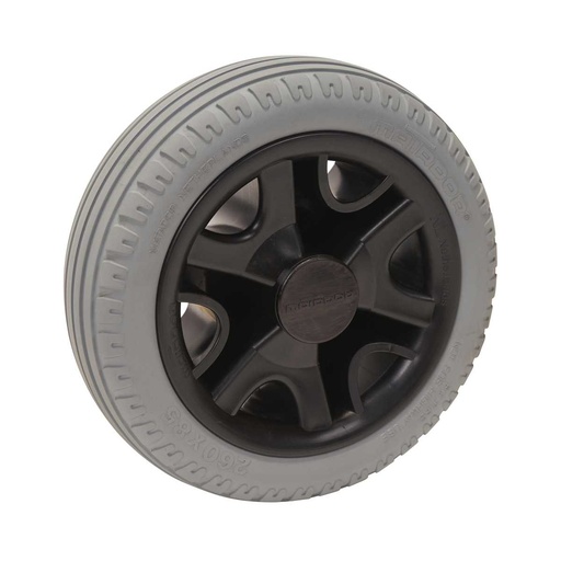 [MTD10189] Massief steekwagen wiel M-808-CT AS Ø25MM KL