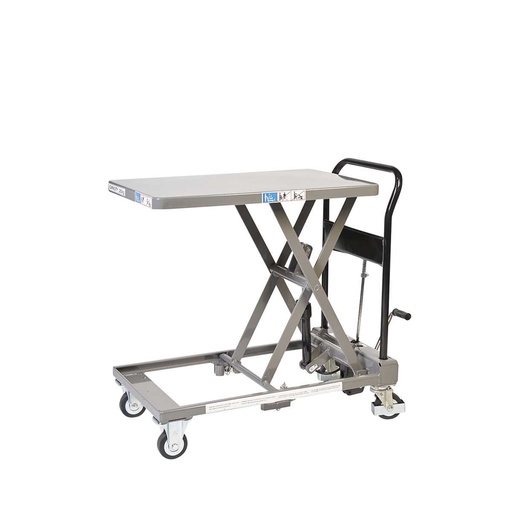 [MTD11347] M-LT-250-Schaartafel 250 kg80x50cm, 85cm.hoog dvm