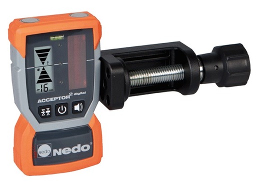 [NED430338] Nedo ontvanger ACCEPTOR 2 met heavy-duty klem