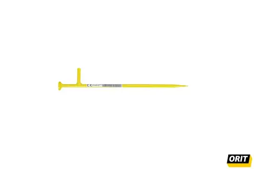[ORTWPTE4001021000] Draadpen L-kop 400mm ORIT RAL1021
