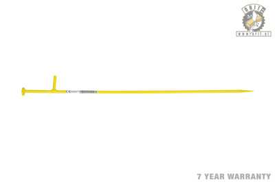 [ORTWPTE8001021000] Draadpen L-kop 800mm ORIT RAL 1021
