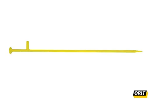 [ORTWPTEH8001021000] Draadpen L-kop zwaar 800mm ORIT RAL 1021