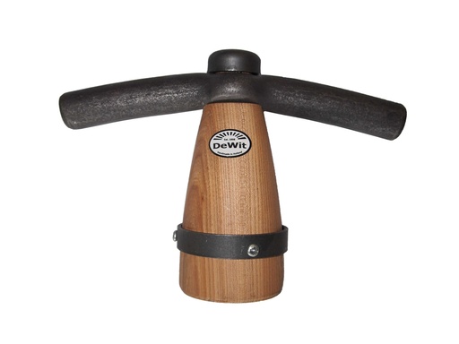 [WIT0201] Tegelklopper houten klos