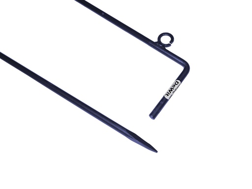 [WIT0918] Draadpen 400 x 10mm haakse kop