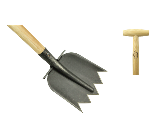 [WIT203605] Spats met extra gebogen essen steel 1200mm