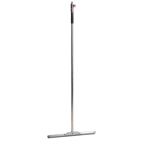 [WS706] WS RVS Vloertrekker met aansluiting voor (Gardena) tuinslang incl. kraantje (t.b.v. inkeren WS Voegmortel)