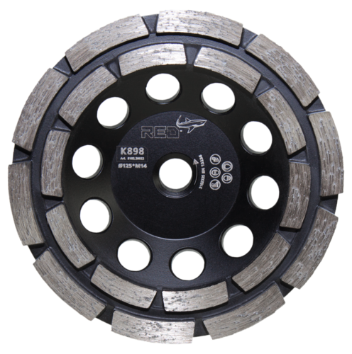 RED K898 Komschijf met dubbele rij