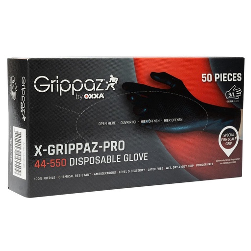 OXXA X-Grippaz-Pro 44-550 zwart nitril
