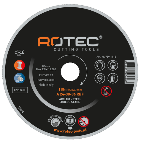 [5430589-125] Afbraamschijf 125 mm