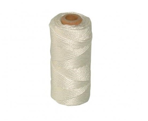 [t15k] Uitzettouw gevl. 1.5-100m wit