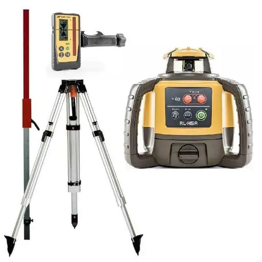 [AT102602601SET] TOPCON RL-H5A met MM ontvanger  + Statief en Baak
